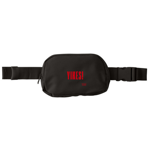 YIKES! Hip Pack, a Deep Black Matte Hip Pack