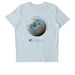 Humanity is Returning - Light Shirts, a Blue Ice Stanley/Stella Unisex Crafter Tee (back-view)