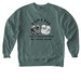 Silkie Dad, a Blue Spruce Comfort Colors Crewneck Sweatshirt