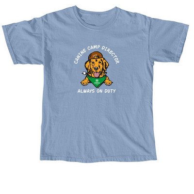 The Dory Shirt, a Washed Denim Comfort Colors Unisex Tee
