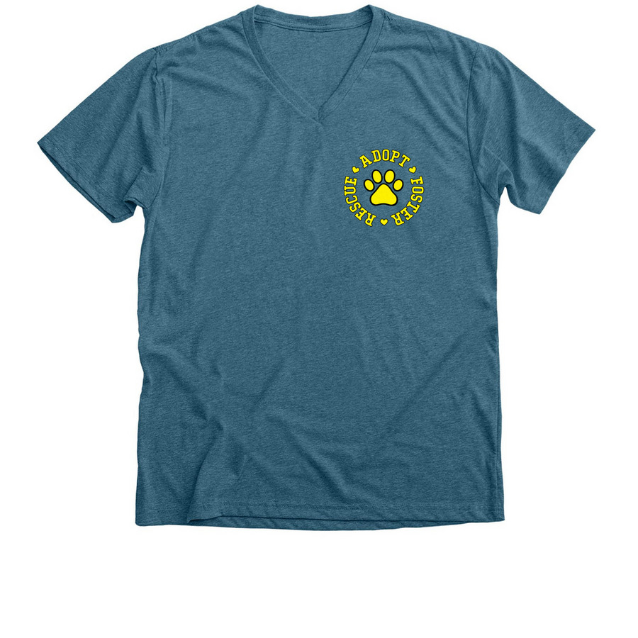 Limited Edition 40th Anniversary V-Neck Tee, a Heather Deep Teal Premium V-Neck Tee