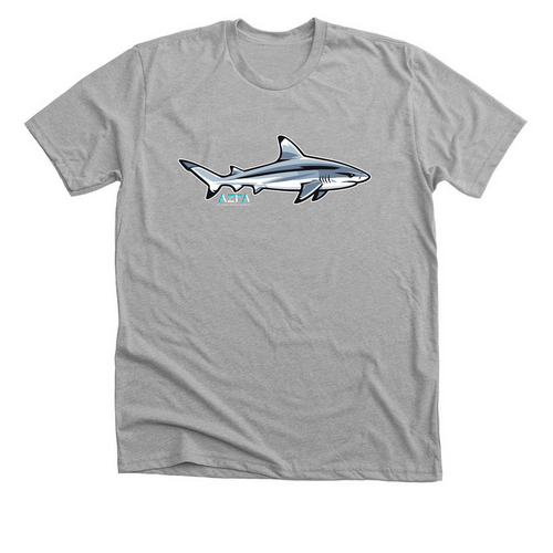 Shark - AZFA, a Athletic Heather Premium Unisex Tee