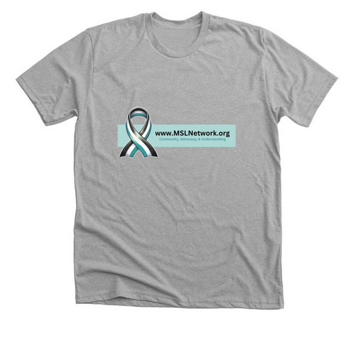 Supporting Survivors - 2025 Design, a Athletic Heather Premium Unisex Tee
