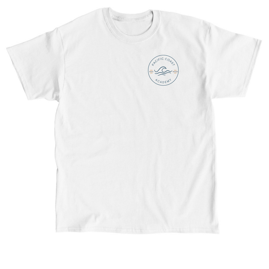 Basic Wave - White, a White Classic Unisex Tee