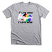Full Color UP Pride, a Athletic Heather Premium Unisex Tee
