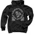 Nonbinary Power (White Text), a Black Pullover Hoodie