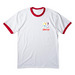 SUDDENLY, SEYMOUR, a White/ Red Cotton Ringer Tee
