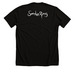St. Louis 2026 Smoky Arch, a Solid Black Blend Premium Unisex Tee (back-view)