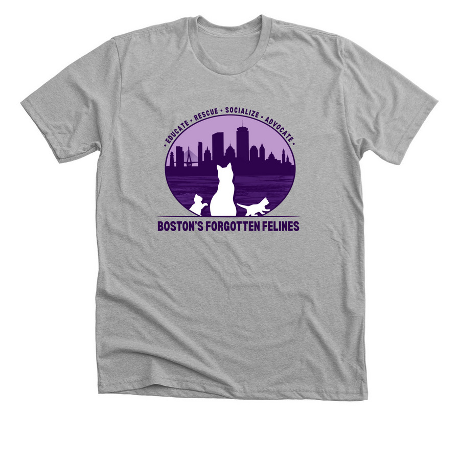 BFF Classic Logo Shirt, a Athletic Heather Premium Unisex Tee