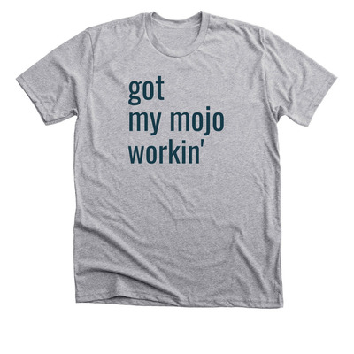 MOJO MUSEUM SHIRTS & HOODIES, a Athletic Heather Premium Unisex Tee