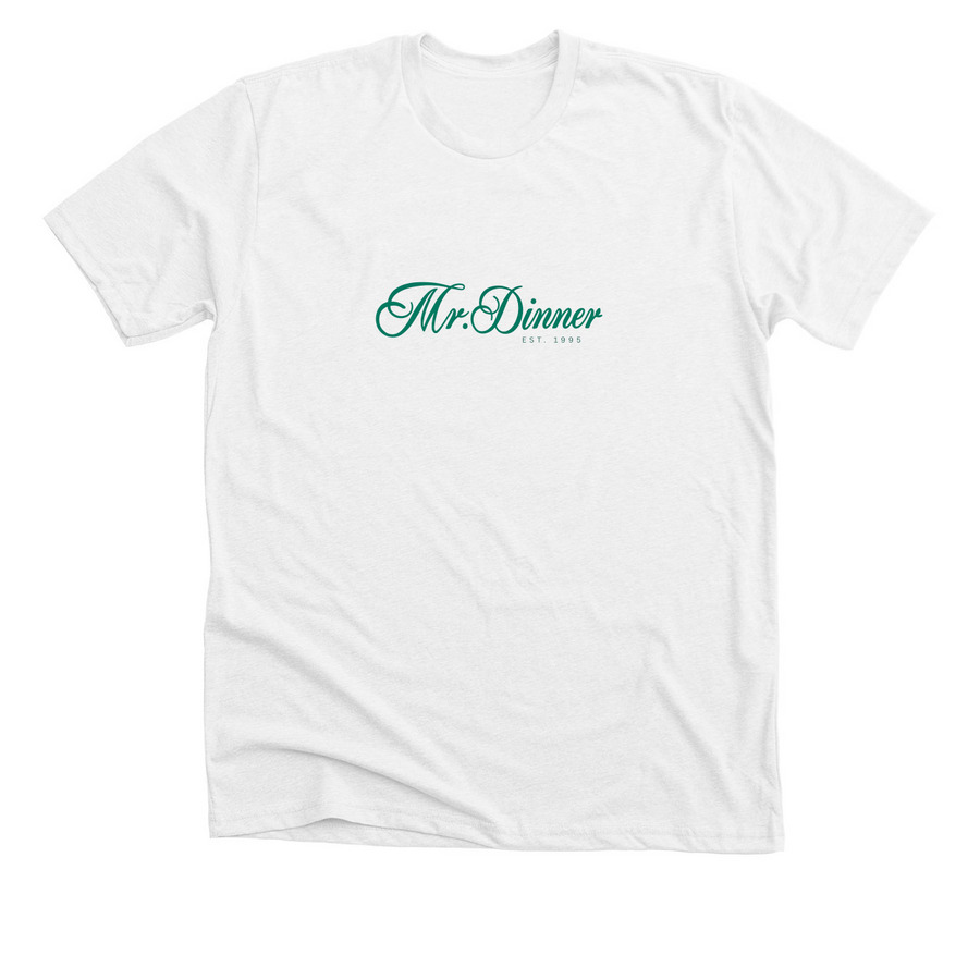 Mr. Dinner&nbsp;, a Solid White Blend Premium Unisex Tee