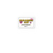 Dead Parents Club Sticker, a White Kiss Cut Sticker