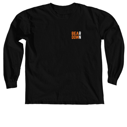 beaRdowN pocket logo&nbsp;, a Black Comfort Colors Long Sleeve Tee