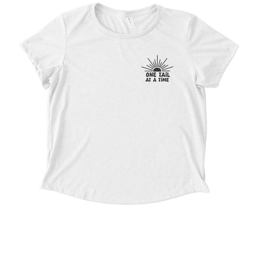 Every Old Friend Deserves A New Beginning, a Fairly White Allmade Eco Triblend Women?s Scoop Neck Tee