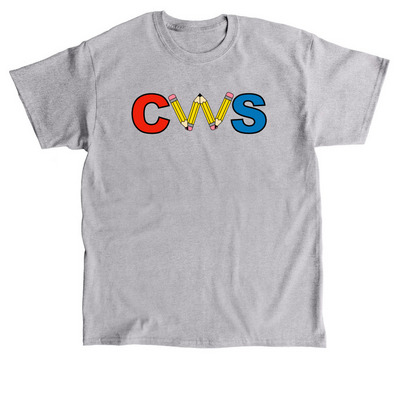 CWS Pencils Tee/LS Tee/Sweatshirt/Hoodie, a Sport Grey Classic Unisex Tee