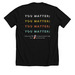 988- End the Stigma, a Solid Black Blend Premium Unisex Tee (back-view)