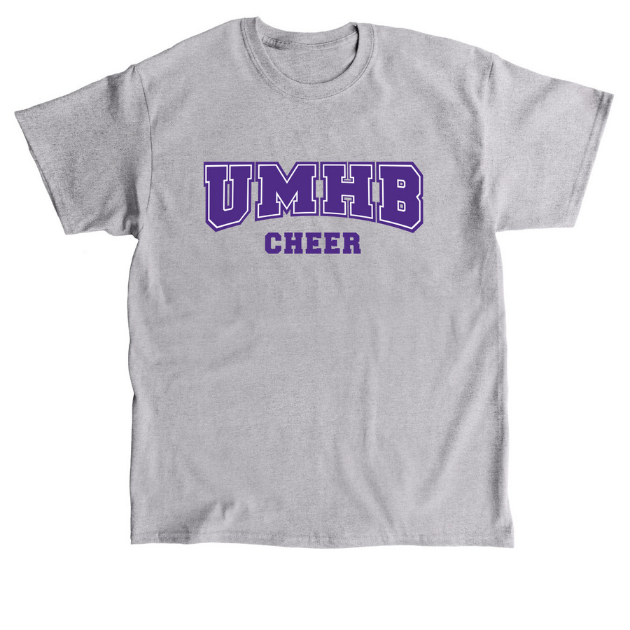 UMHB Cheer - Spirit Shirts Purple, a Sport Grey Classic Unisex Tee