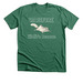 Flying Squirrel, a Heather Grass Green Premium Unisex Tee