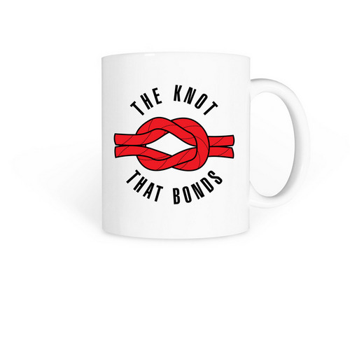 AB? Fraternity Motto Mug, a White Coffee Mug