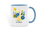 Ukrainian Trident - Mug, a Light Blue Two-Tone Ceramic Mug