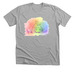 The Peaceful Pet, a Athletic Heather Premium Unisex Tee