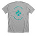 Sutter Health Patients First People Always, a Athletic Heather Premium Unisex Tee (back-view)