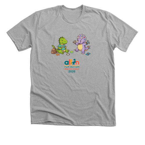 Autistic Play!, a Athletic Heather Premium Unisex Tee