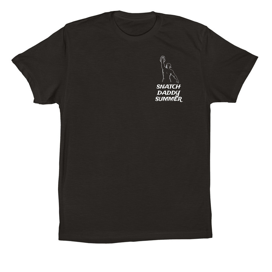 Snatch Daddy Summer: Snatch Quest, a Black Premium Cotton Tee