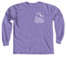 Comfort Colors Long Sleeve Tee, a Violet Comfort Colors Long Sleeve Tee