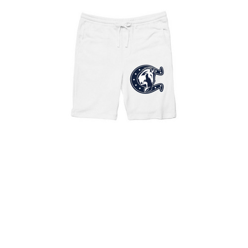 Colts Shorts, a White Midweight Fleece Shorts