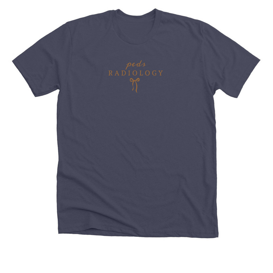 MUSC PEDS RADIOLOGY, a Heather Midnight Navy Premium Unisex Tee
