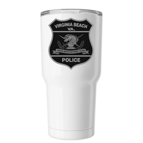 Tumbler, a White Insulated Tumbler