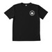 AEU Youth Activewear Logo Tee, a Black Youth Performance Tee