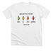 Plumbob Check (light shirts), a Solid White Blend Premium Unisex Tee
