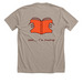 shhh... I'm Reading, a Heather Stone Premium Unisex Tee (back-view)