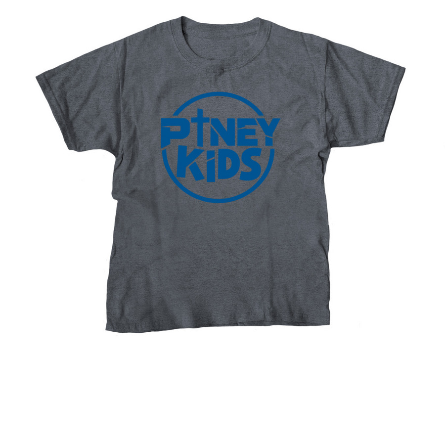 Piney Kids, a Dark Heather Youth Unisex Tee