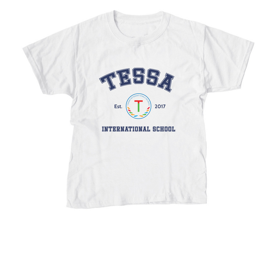 Tessa School Shirts & Sweats - Kids & Adults, a White Youth Unisex Tee
