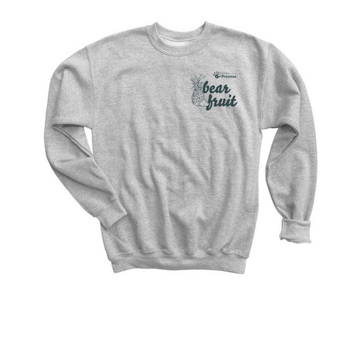 Bear Fruit Campaign Youth Crewneck, a Sport Grey Youth Crewneck Sweatshirt