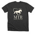 MTR Horses That Heal, a Dark Grey Heather Premium Unisex Tee