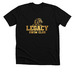 Primary Black and Gold, a Solid Black Blend Premium Unisex Tee