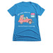? Roadtrip!!!&nbsp;?, a Turquoise Women's Slim Fit Tee