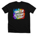 Turn It Up., a Solid Black Blend Premium Unisex Tee