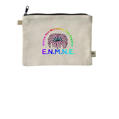 Pride Pouch, a Natural 9"x7" Hemp Blend Pouch