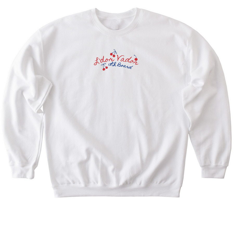 Gizborit 18th Board Crewneck, a White Softstyle Crewneck Sweatshirt