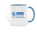 NAMI NH Mug, a Light Blue Two-Tone Ceramic Mug