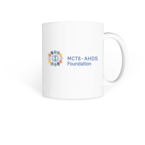 MCT8-AHDS Foundation Logo Gear, a White Coffee Mug