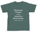 Apparel, a Blue Spruce Comfort Colors Unisex Tee (back-view)
