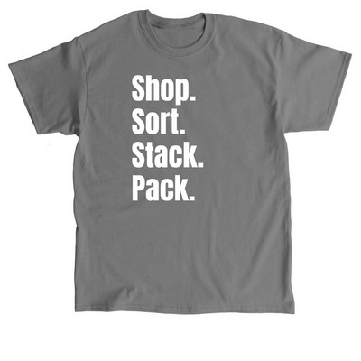 I volunteer at CUMAC, a Charcoal Classic Unisex Tee