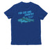 For Cod and Country Save the Ocean, a Andromeda Blue Allmade Organic Cotton Unisex Tee
