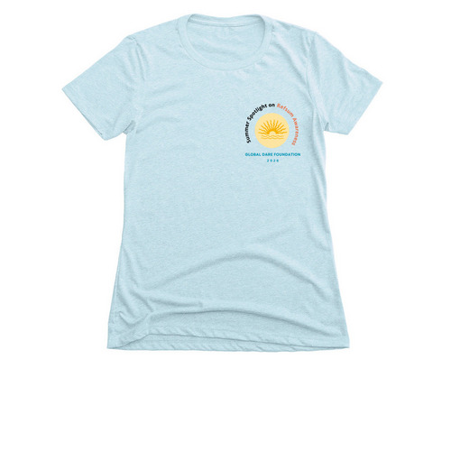 Summer Spotlight 2026, a Ice Blue Women's Slim Fit Tee